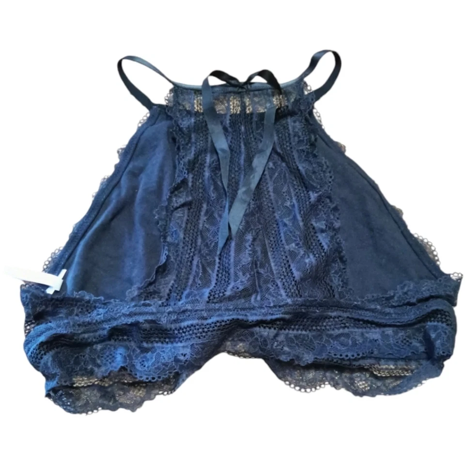 Черный кружевной спортивный бюстгальтер Aerie размер XL - Изображение 2 из 4