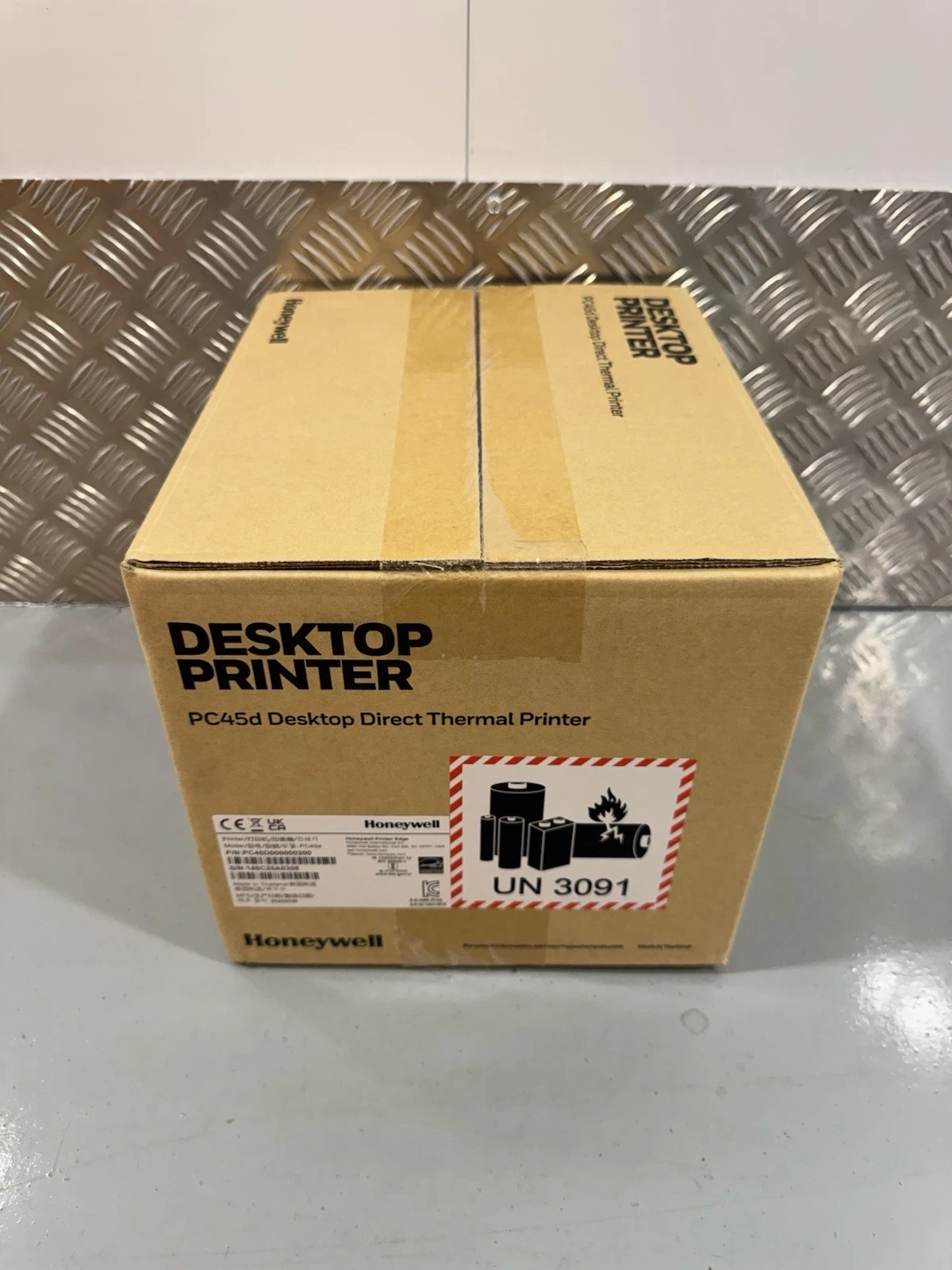 Honeywell PC45D Desktop Direct Thermal Barcode Label Printer USB Ethernet New 3