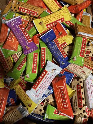 50 CT Larabar Protein Bar Lot Variety Flavors Choco, Cherry , Apple, Cookie