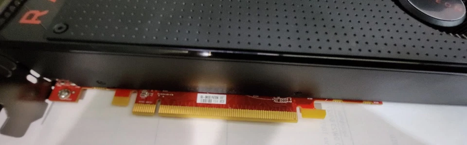 Rare AMD Radeon RX 580 8GB GDDR5 GPU (RX-580DE PA7054) blower - Image 3 of 3