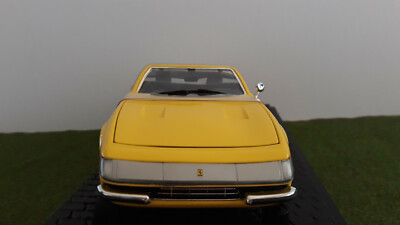 Ferrari 365 GTS/4 Daytona Jaune 1/18 - Hot Wheels 23906 - Miniature état Neuf