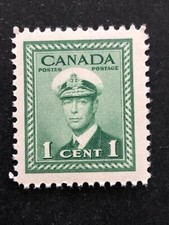 Canada Stamp, 1942, King George VI War Issue, Scott # 249, Mint NH, Lot # 42A1D2