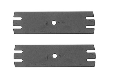 (2) Oregon 40-316 Edger Blade for 781-0080-0637 MTD 9'' L 5/8'' Center Hole