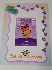 Drift #189 Animal Crossing Amiibo Card Aut...