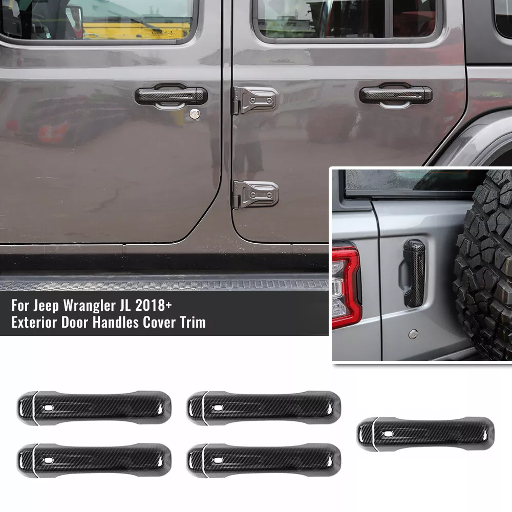 Jeep wrangler jl door handle sales covers
