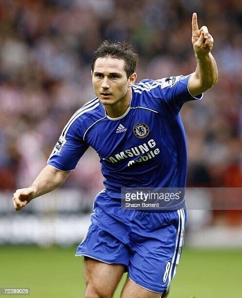 FRANK LAMPARD #8 MEN'S FC CHELSEA 2006/2007 SOCCER FOOTBALL SHIRT