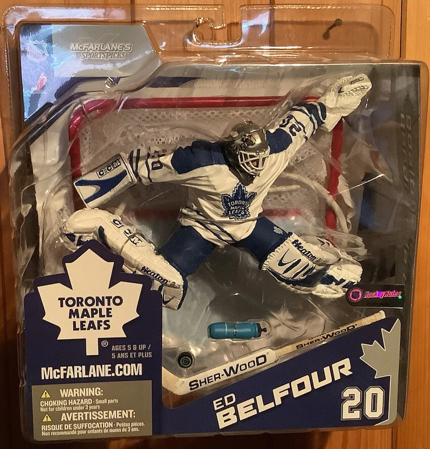 McFarlane NHL 8 Ed Belfour Toronto Maple Leafs NEU