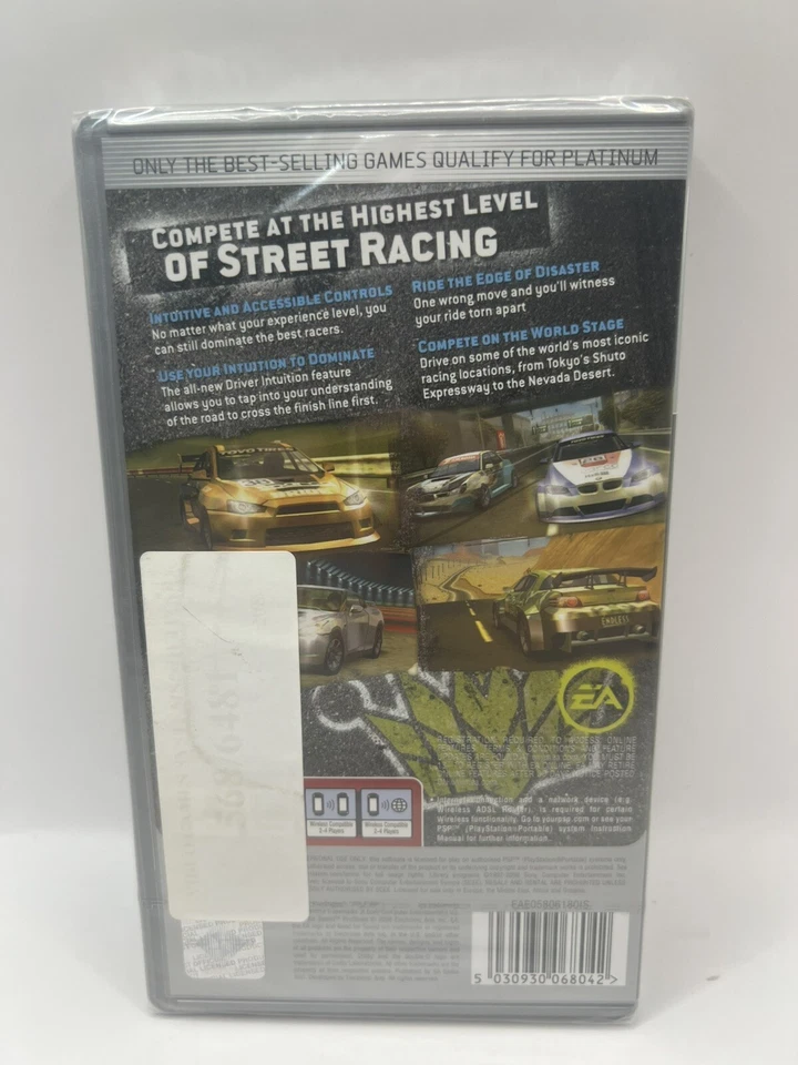 Need For Speed ProStreet PSP Sony PlayStation Factory Sealed Brand New Game PAL - Image 2 of 4