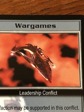 WARGAMES THE GREAT WAR BABYLON 5 CCG RARE CARD NEAR MINT UNPLAYED