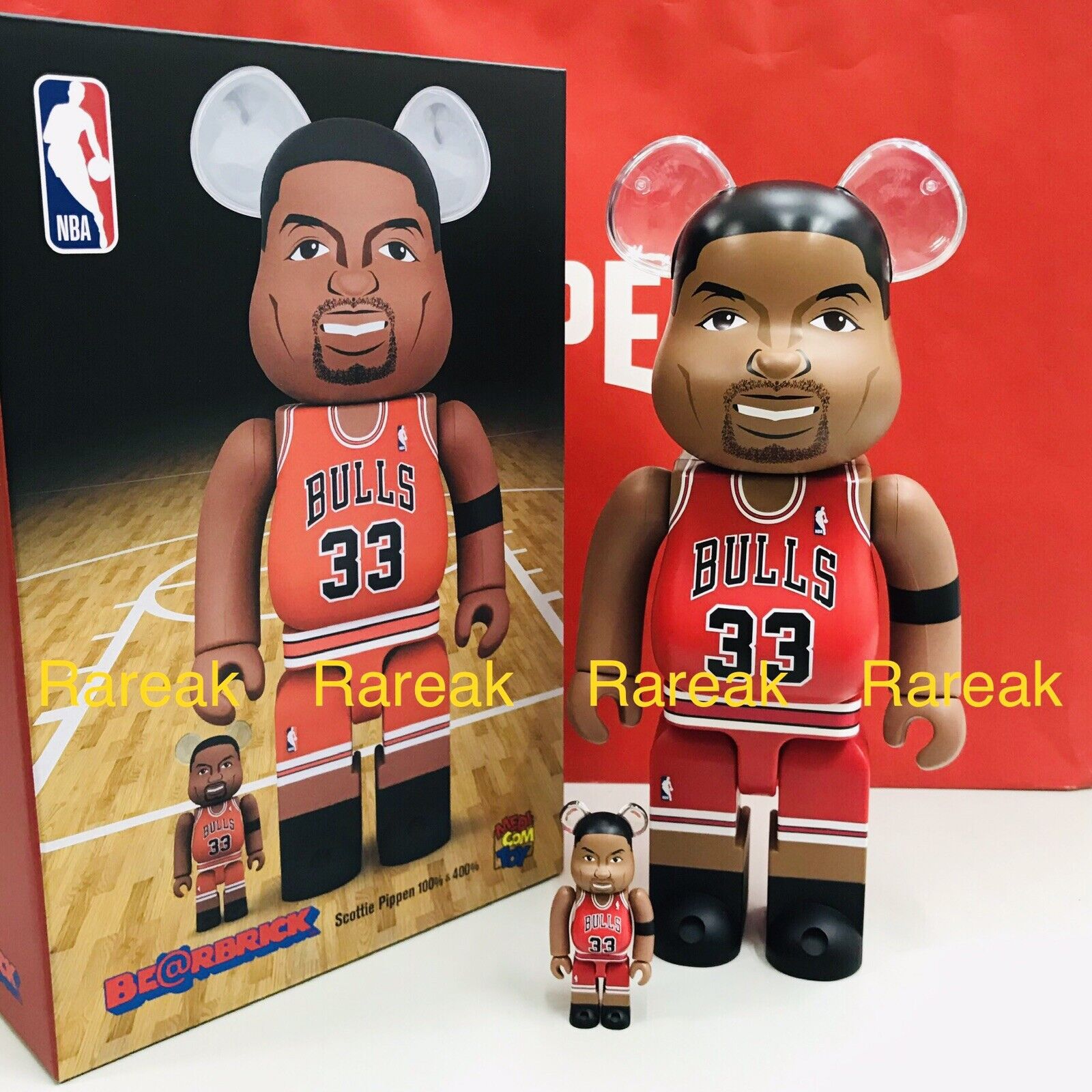 BE@RBRICK Scottie Pippen100%400%-