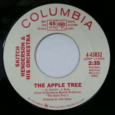 SKITCH HENDERSON The Apple Tree b/w Arriba! 443832 RS 7'' 45rpm Vinyl VG+