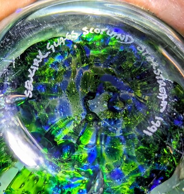 Selkirk Glass paperweight Starstream 1991 | eBay Selkirk Glass paperweight Starstream 1991 | eBay