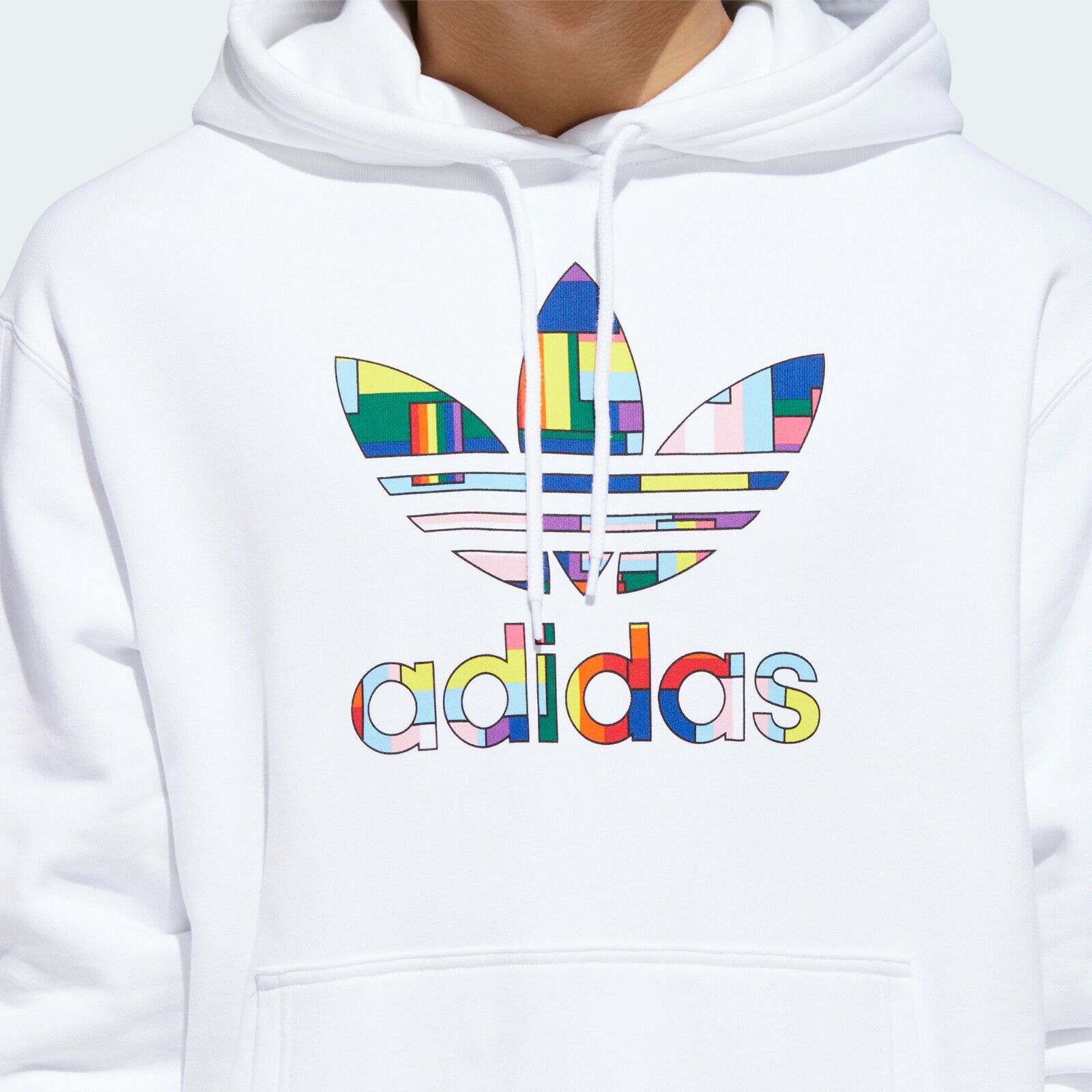 Hoodie Adidas Flag eBay Originals Unisex Pullover GD0956 Trefoil Pride |