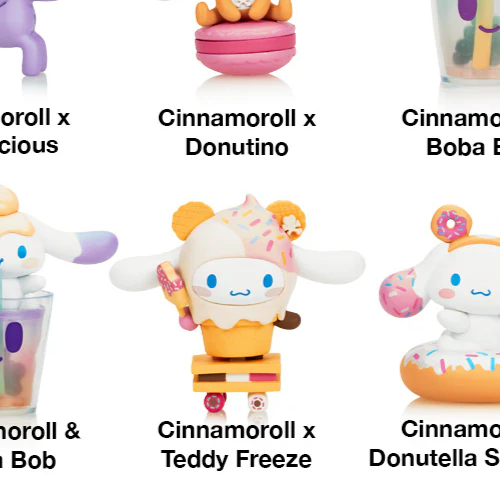 Tokidoki x Cinnamoroll Sweet Treats Teddy Freeze NEW OPENED | eBay