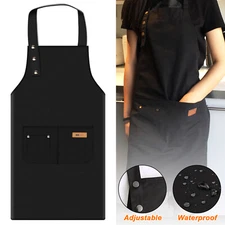 Adjustable Cooking Chef Apron for Men and Women - Cooking, Baking, BBQ Grilling
