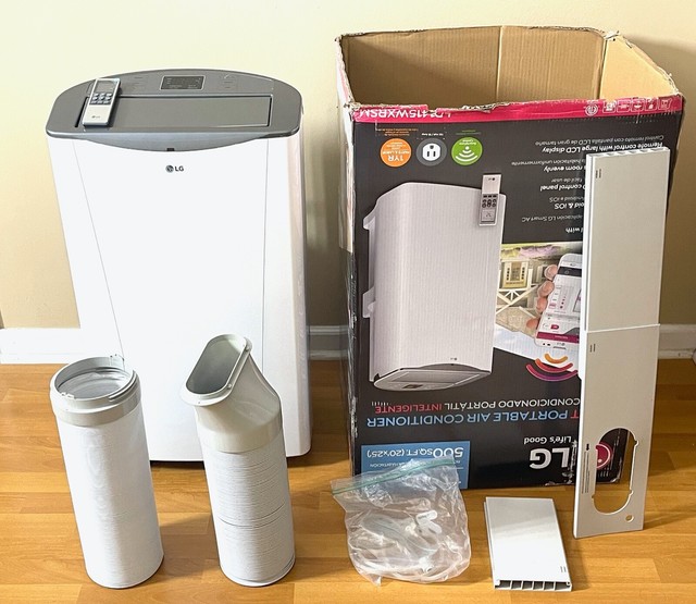Lg 14 000 Btu Portable Air Conditioner Lp1415wxrsm For Sale Online Ebay