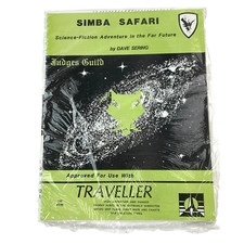 Simba Safari Dave Sering Judges Guild Sci Fi 1981 730