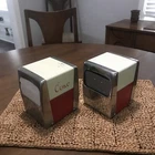 Vintage 1994 Coke ~ 2 Coca Cola Napkin Holders Dispensers