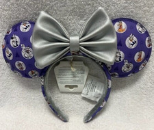 Disney Loungefly 100th Anniversary Themed Minnie Mouse Ears Headband - New w/Tag