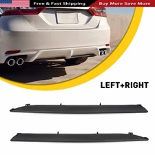 2 For 2018-2020 Toyota Camry SE XSE Front Bumper Chrome Trim Molding Accessories