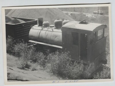 3 1958 Dresser Trap Rock Co. Railroad 0-4-0T Dresser, WI 5 x 7 photos | eBay