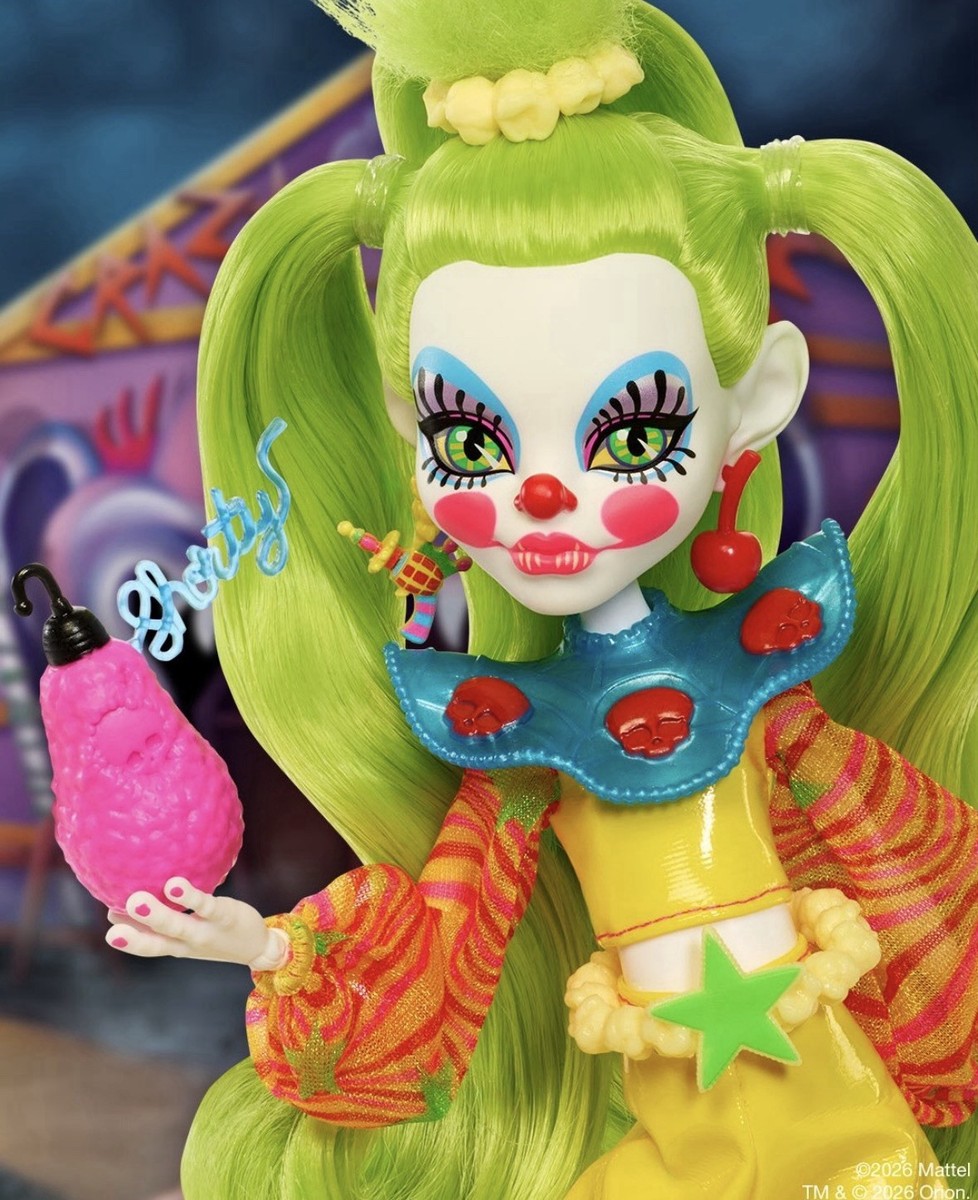 Monster High Skullector Shorty Doll Killer Klowns From Outer Space