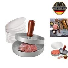 Burgerpresse Aluminium Patty-Maker Antihaft H...