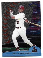 RAY LANKFORD 2000 TOPPS FINEST CARD NEAR MINT+ CONDITION