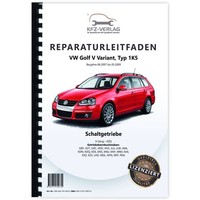 VW Golf 5 Variant Typ 1K5 2007-2009 6 Gang Schaltgetriebe 02Q Reparaturleitfaden