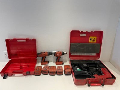 Hilti SF 6-A22 + SF 22-a Akku Schrauber + 5 Akku´s und mehr