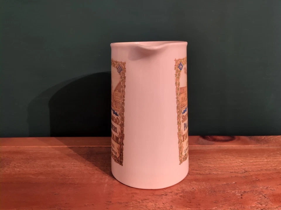 Shepherd Neame & Co Faversham Brewers Ceramic Beer Water Jug Breweriana Pub Bar - Image 4 of 4