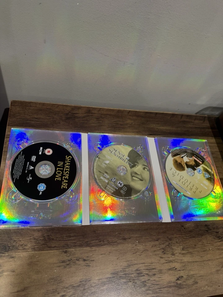 3 Disc Anthology Pride & Prejudice,Sense & Sensibility & Shakespeare In Love - Image 2 of 2