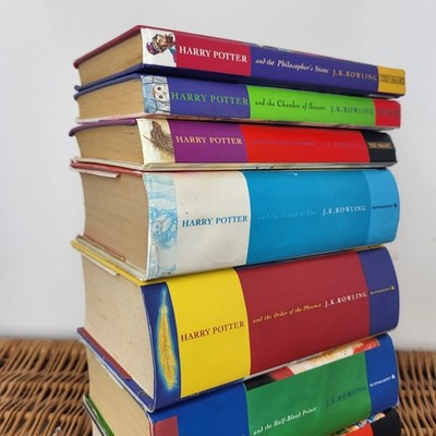 Harry Potter Book Set 1-7 Hardback Complete Bundle UK Hardcover Full set