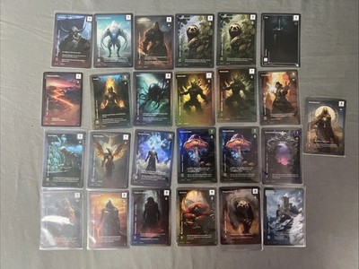 Wonders Of The First 25 Foil Card Lot. C/U/T/E