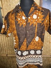 Vintage 1950's-60's Hawaiian Surf Liberty House Aloha Shirt M1192