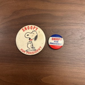 Snoopy for President Pin | eBay
