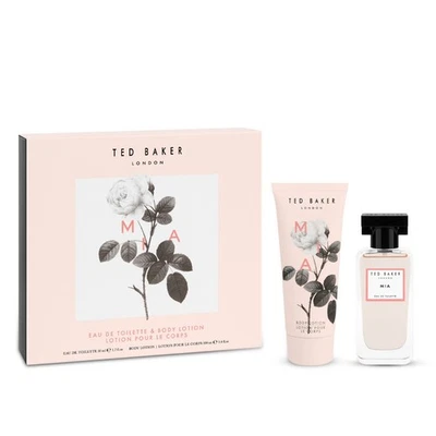 Ted Baker Mia EDT 50ml & Body Lotion 100ml Gift Set