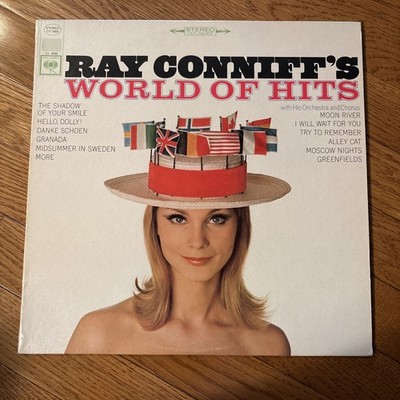 33 LP - Ray Conniff's World of Hits Columbia Records 1966 Moon River Hello Dolly