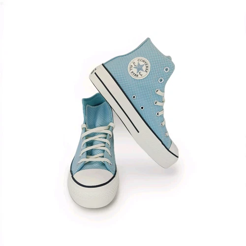 Scarpe da ginnastica Converse Chuck Taylor donna 7 All Star Lift Hi Infinity Pool blu