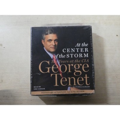 At the Center of the Storm George Tenet CIA 11 CD Audiobook New Sealed 9/11 Iraq