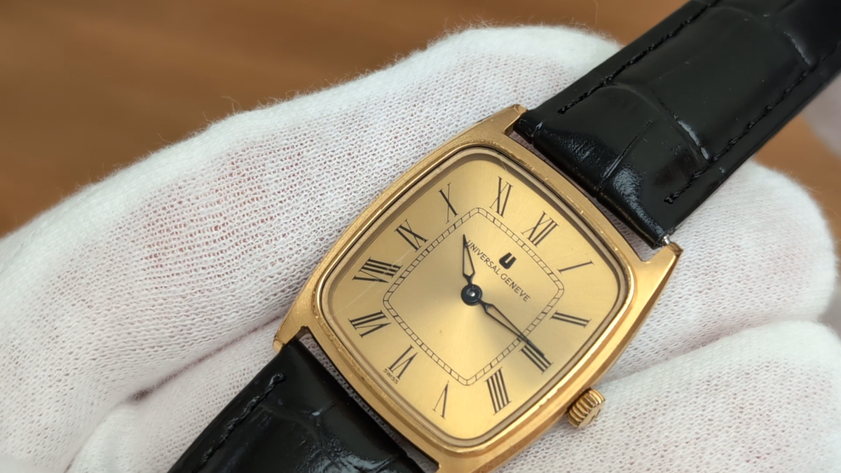UNIVERSAL GENEVE ゴールド 時計 手巻き ヴィンテージ ユニバーサルジュネーブ UNIVERSAL GENEVE｜ラウンド｜手巻き・1960