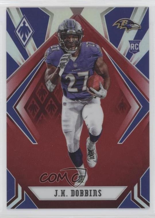 2020 Panini Phoenix Rookies Red 19/299 JK Dobbins #115 le6
