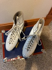 Sure-Grip Super X-6 Ladies Roller Skates Size 9 w/Case  Key Vanguard Tigerclaws