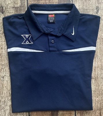 VINTAGE NIKE TEAM XAVIER MUSKETEERS POLO SHIRT MENS XXL EXCELLENT CONDITION