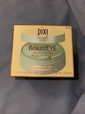 Pixi BeautifEYE Brightening Eye Patches 30 Pairs 60 Patches - New / Sealed!