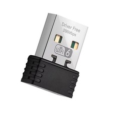 USB 2.0 WiFi 6 Adapter 802.11ax 286Mbps Wireless Network Card for Windows 11 PC