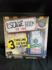 Esccape Room THE GAME, 3 Thrilling Escape Rooms, Slightly Used