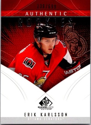 2009-10 UD SP Game Used ~ AUTHENTIC ROOKIES #/699 ~ YOU PICK