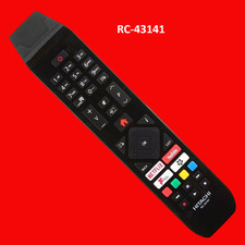 Telecomando originale RC43141 per Hitachi Smart TV LED Netflix chiave YouTube