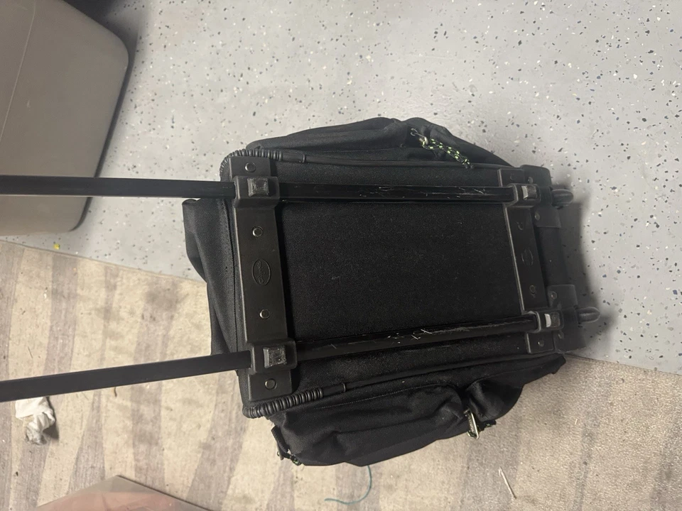 BOLSO CON RUEDAS SPORTS PLUS OLYMPIA NEGRO 7 BOLSILLOS Foto 4 de 4